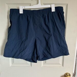 Navy Columbia swim trunks size large